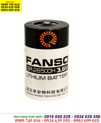 FANSO ER26500H, Pin nuôi nguồn PLC FANSO ER26500H lithium 3.6v C 8500mAh